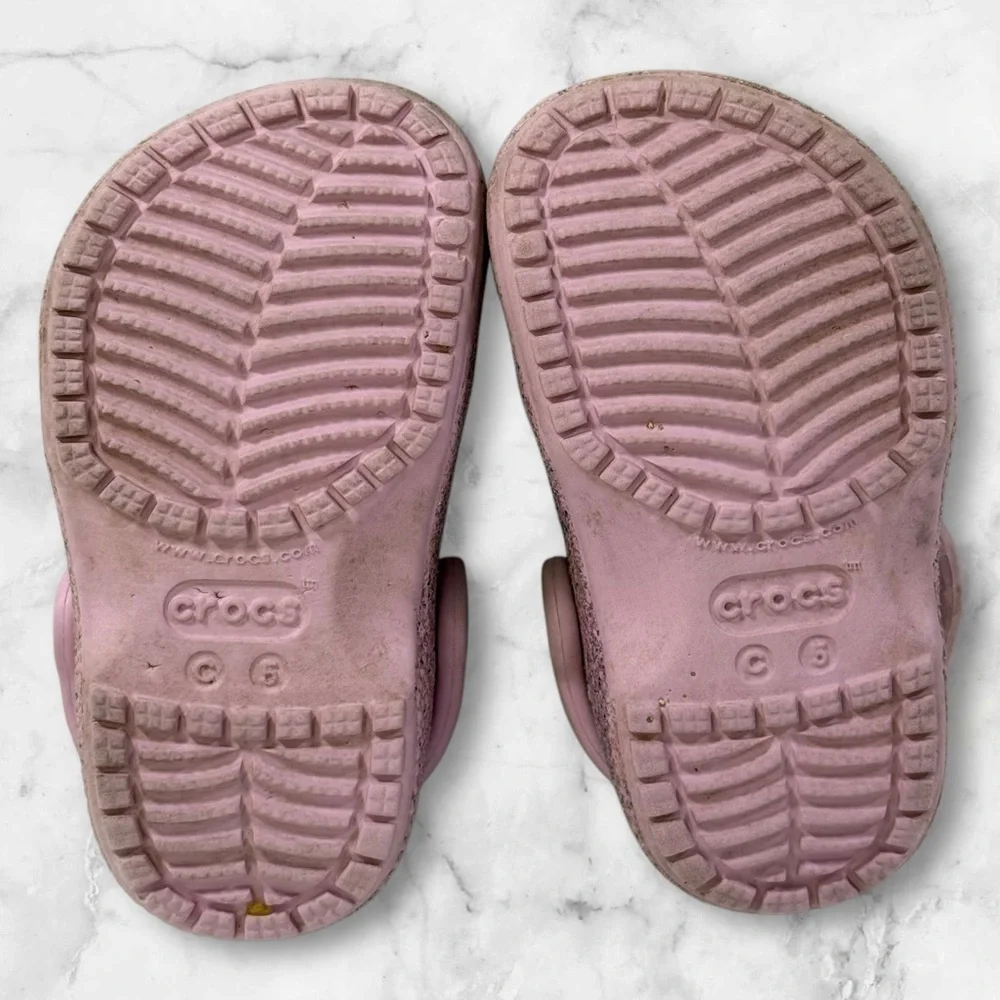 Baby Crocs Classic Glitter size 5